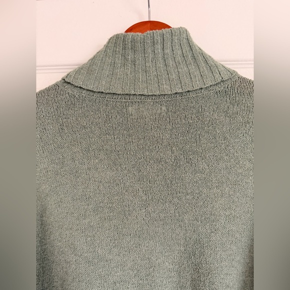 LC Lauren Conrad Mint Cowl Neck Sweater Women’s Size S - Picture 7 of 9